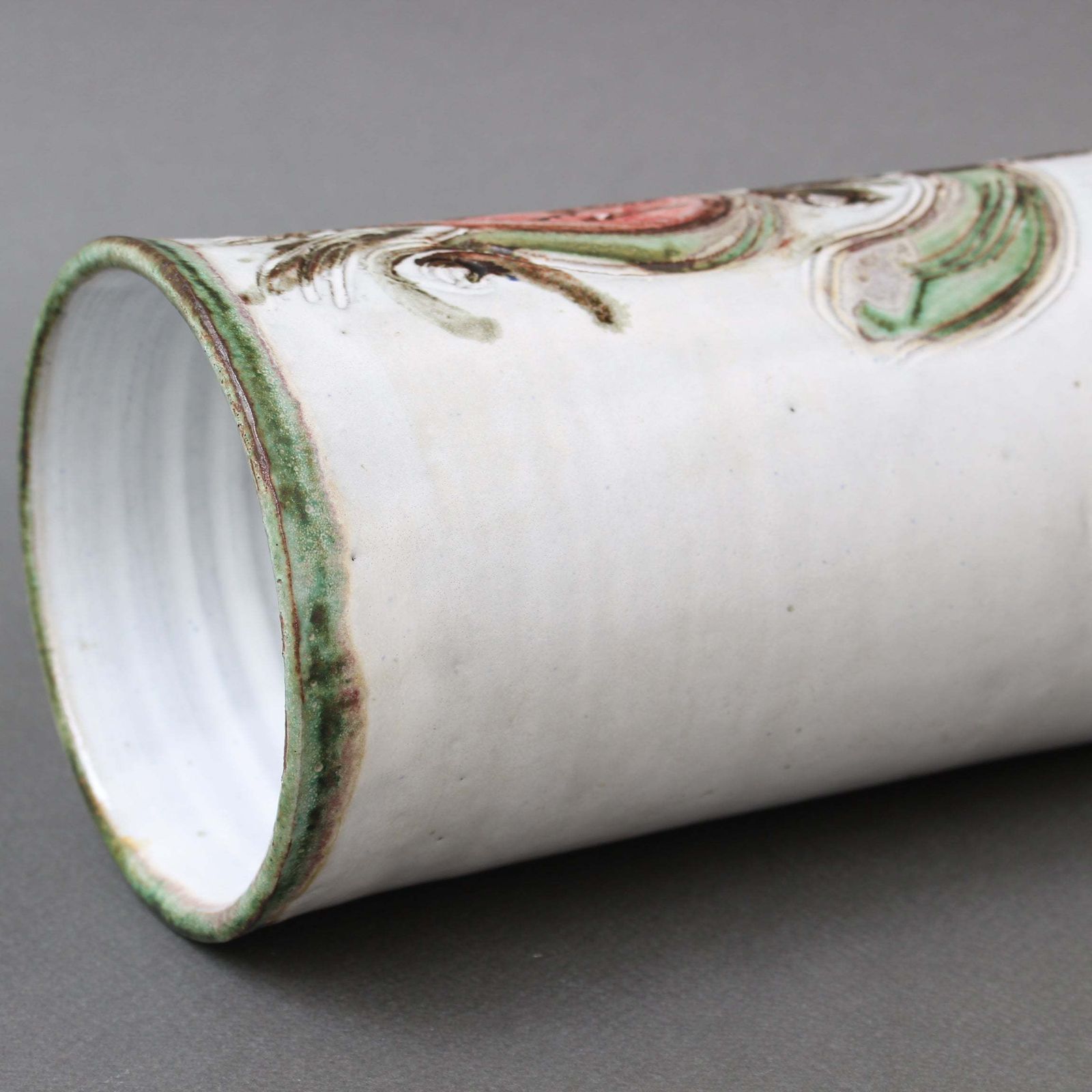photo vinterior Mid Century French Decorative Vase By Albert Thiry (Circa 1960s)