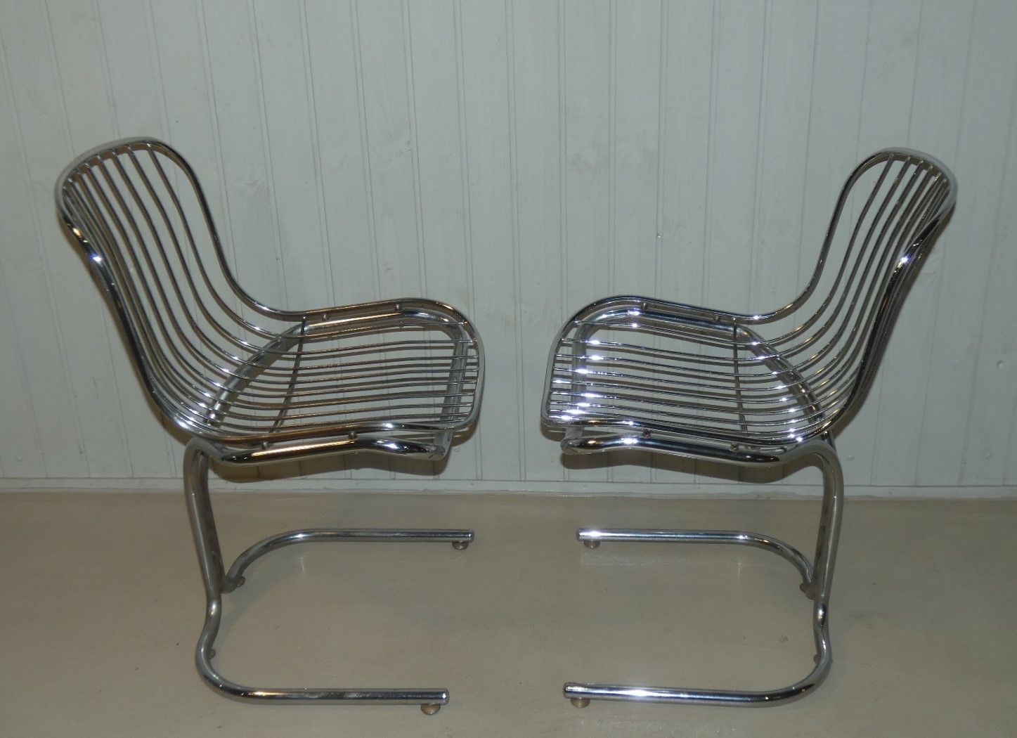 Italian Radiofreccia Chairs By Gastone Rinaldi For Rima, 1970s, Set Of 2