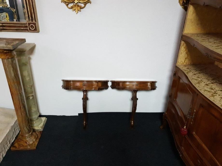 photo furniture Wooden Neo Baroque Wall Consoles   2pcs