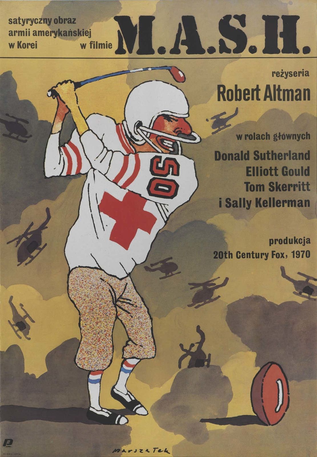 Original Polish Film Poster For The 1970 photo for sale