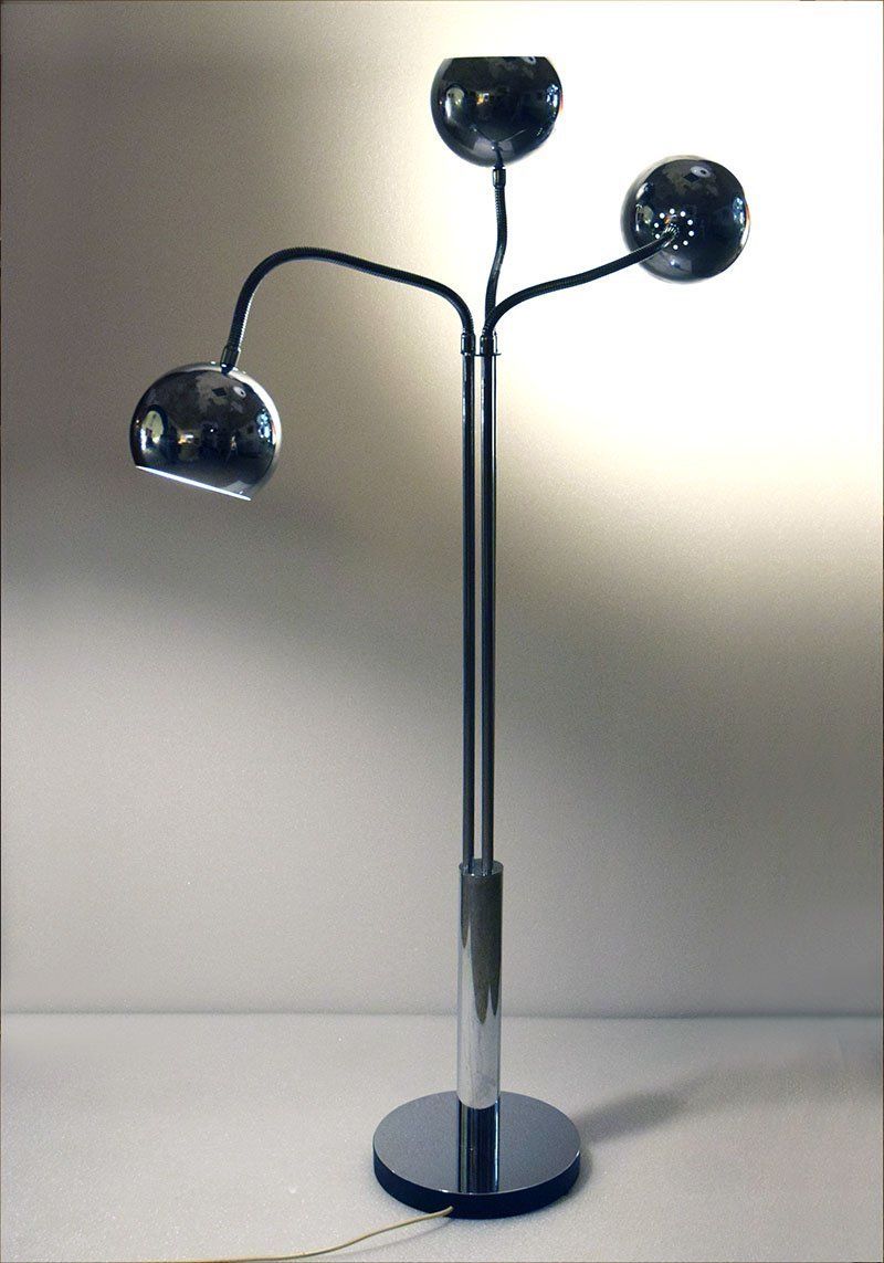 Floor Lamp With 3 Lights By Goffredo Reggiani For Reggiani, 1970s photo for sale