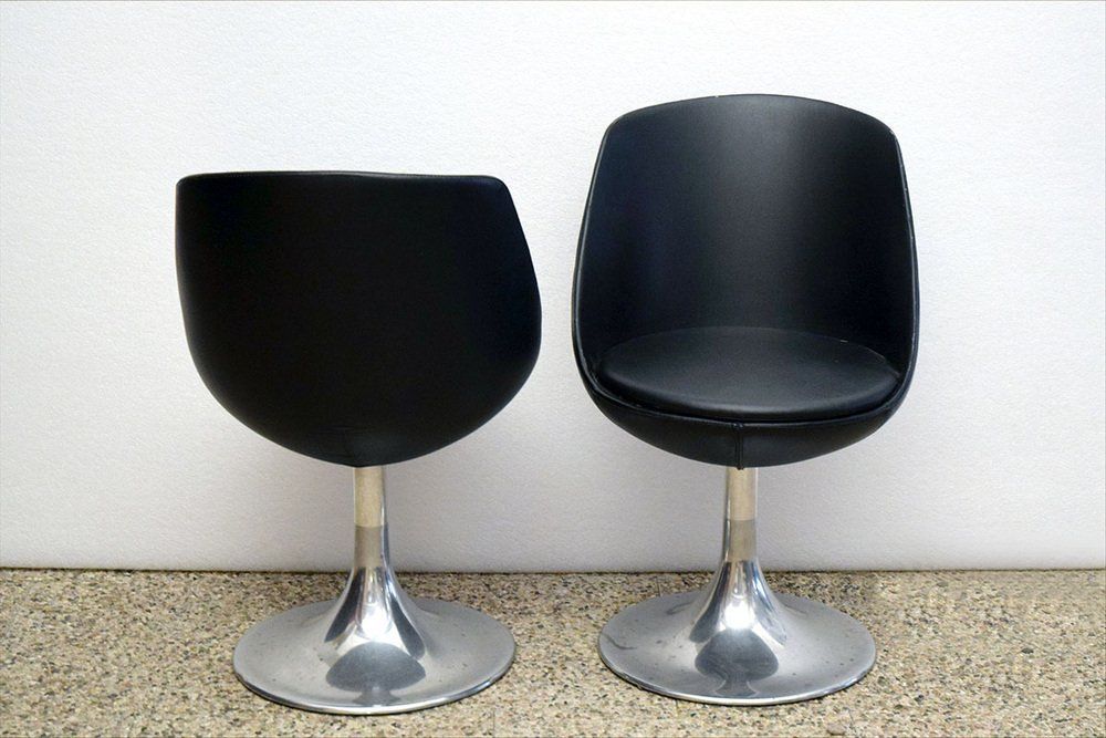 Tulip Swivel Chairs, Italian, 1970s, Set Of 4 photo furniture