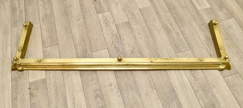 Large Victorian Brass Fender photo furniture
