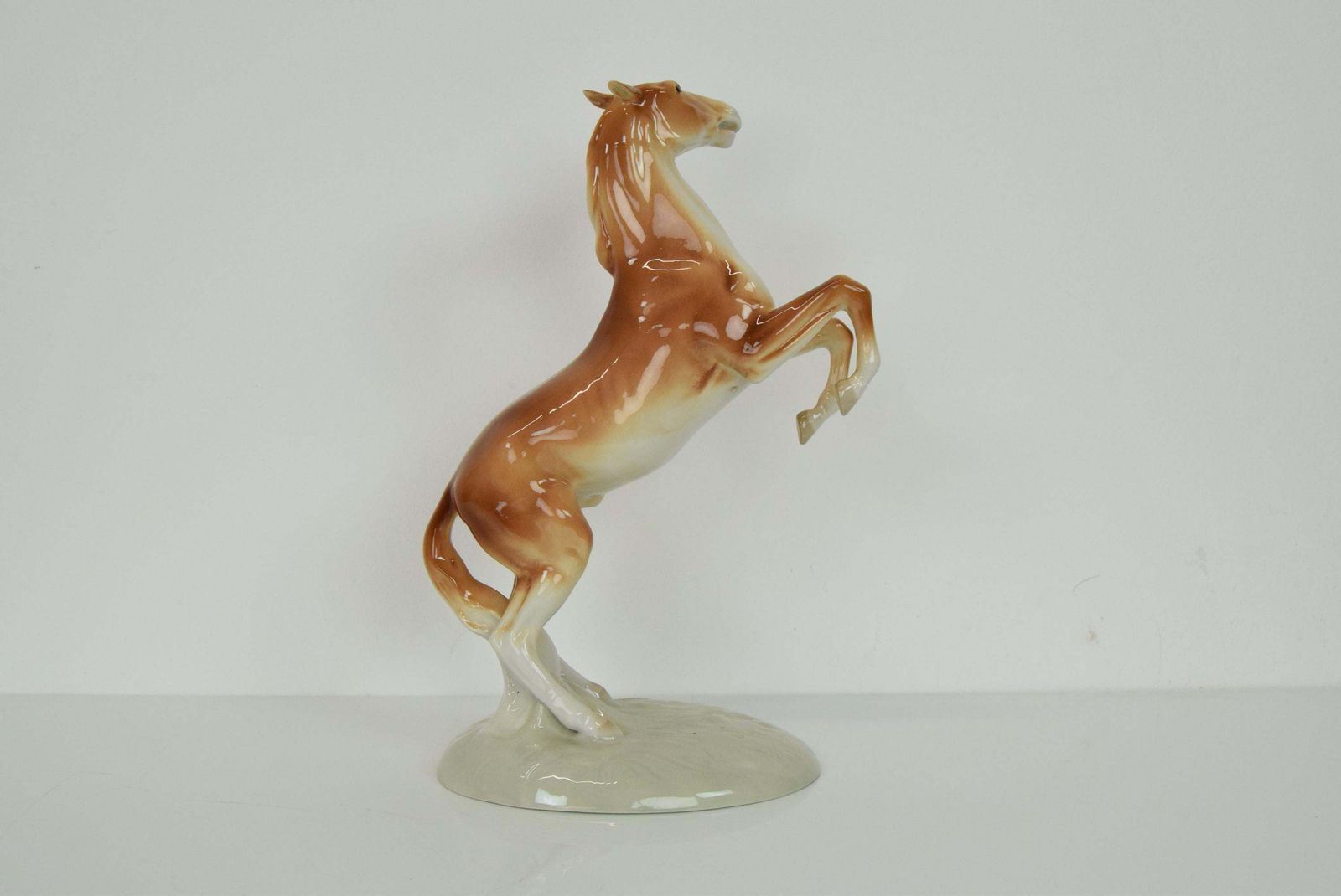 Royal Dux,Prancing Horse/Porcelain,1940's. photo for sale