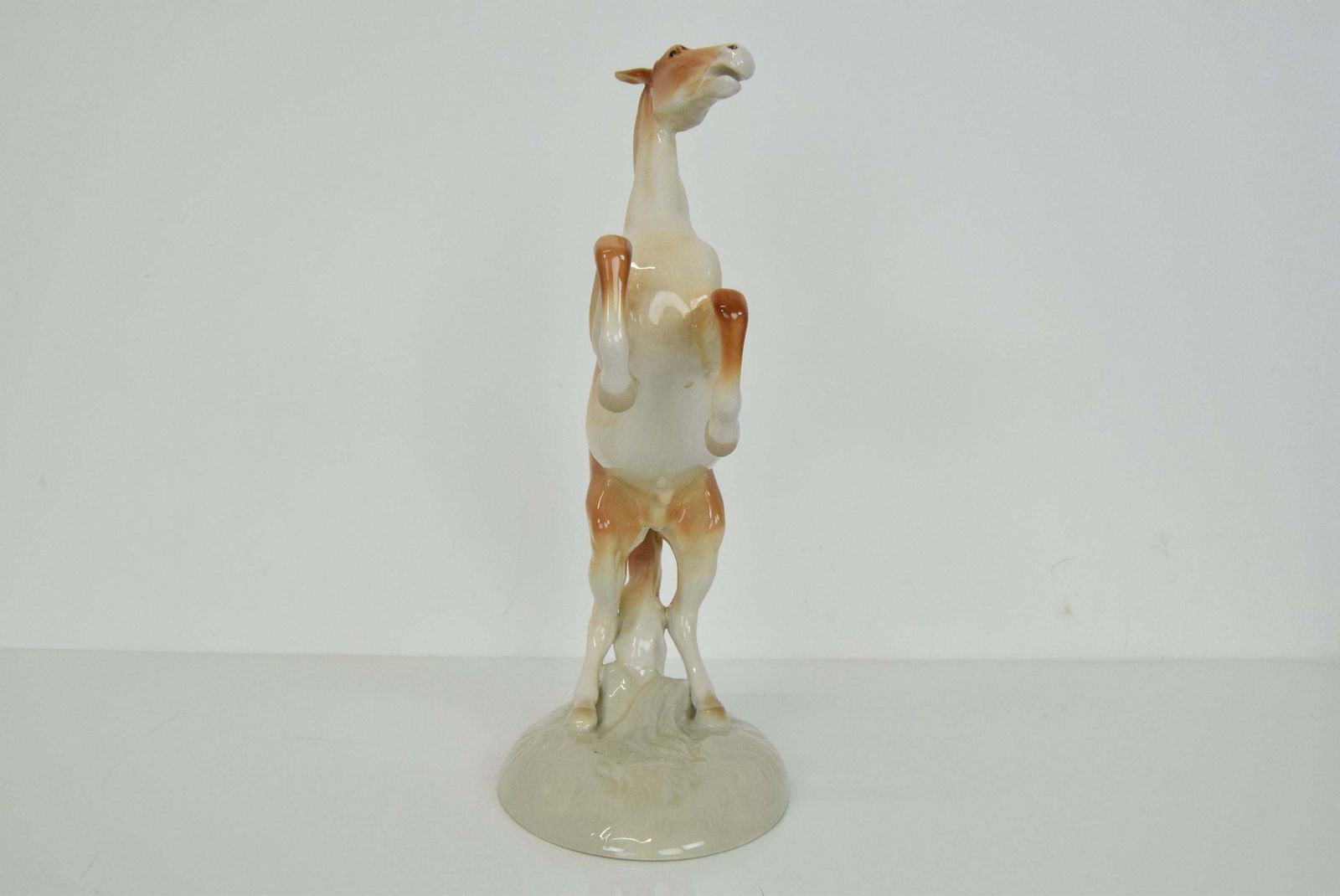 Royal Dux,Prancing Horse/Porcelain,1940's. photo 711.0