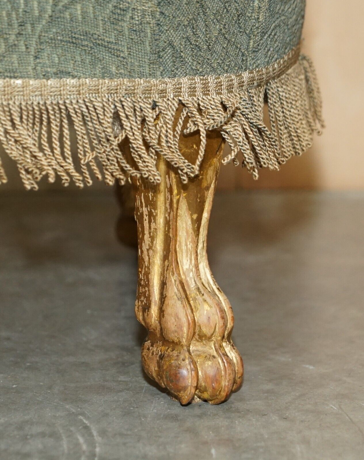 Important 18th Century Circa 1740 Hand Carved Italian Giltwood Tete A Tete Sofa photo 12000.0