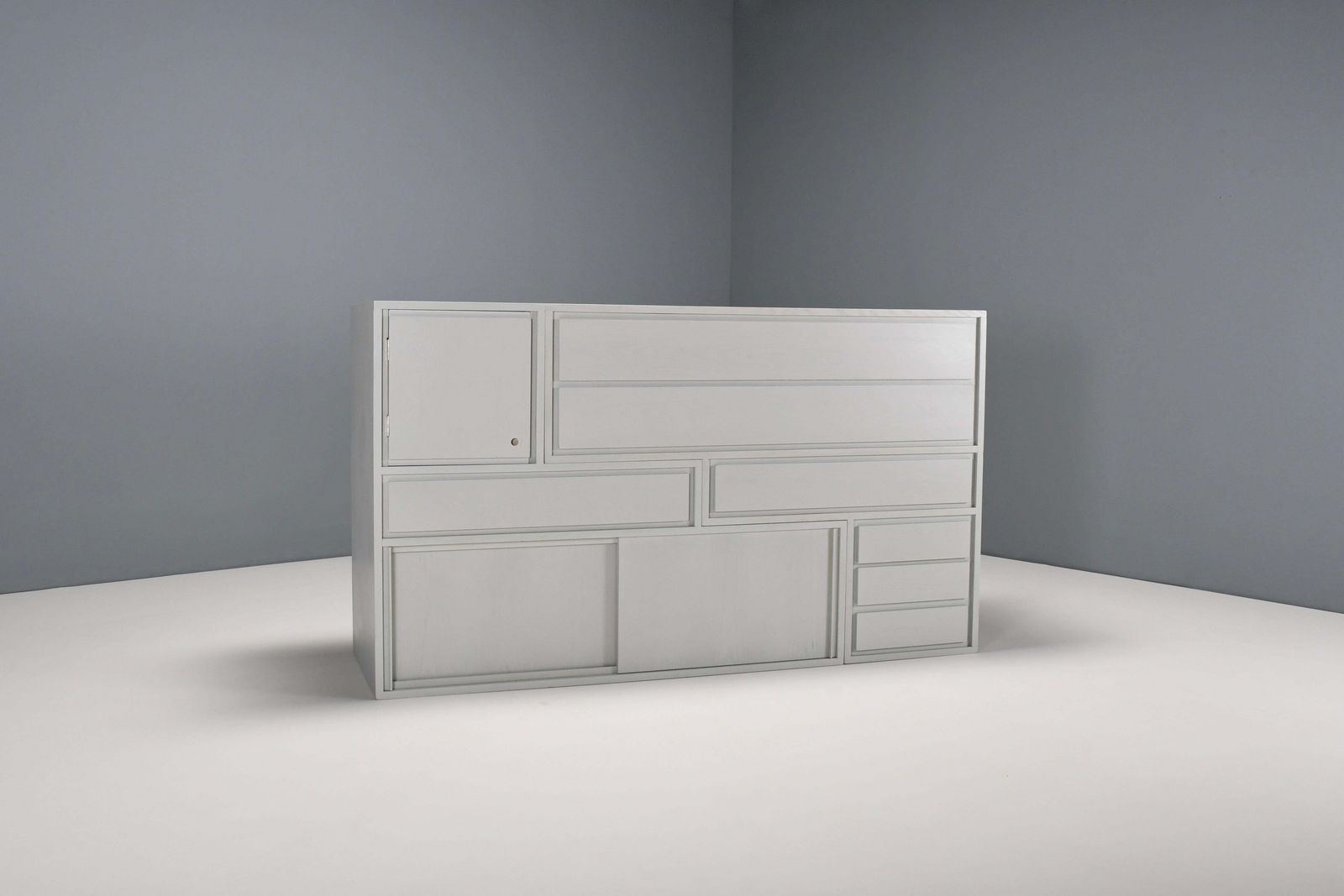 photo for sale Rare Transformable ‘Kaidan’ Cabinet By Kazuhide Takahama For Gavina, Italy 1962