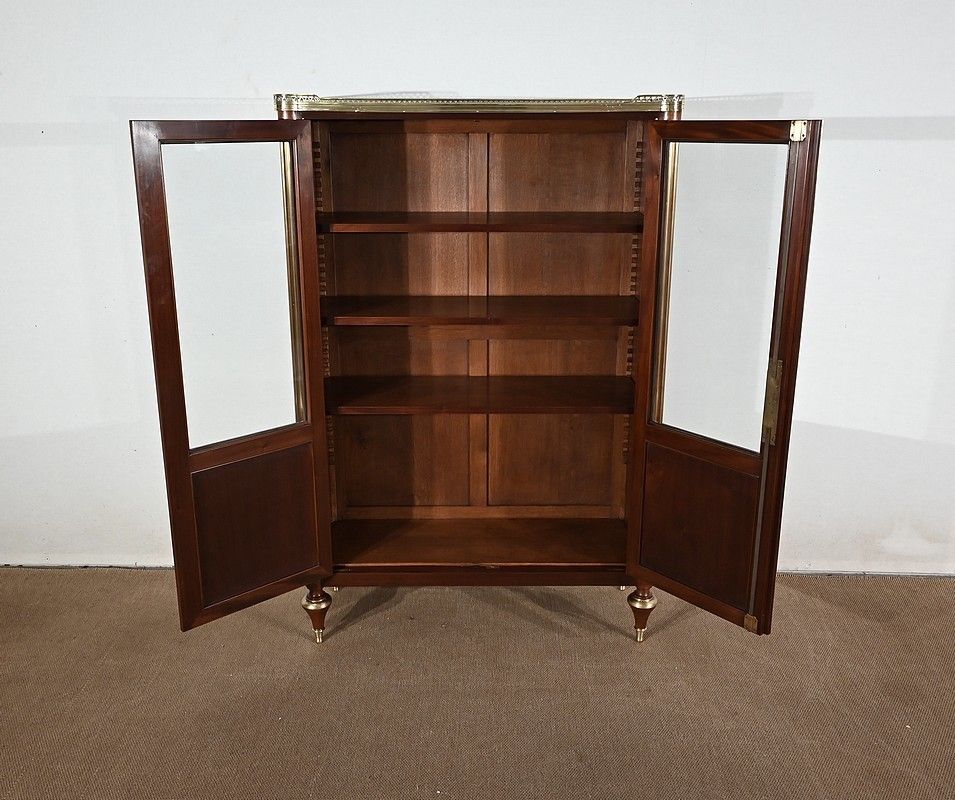 Mahogany Bookcase, Louis XVI Style – 19th Century photo Furniture