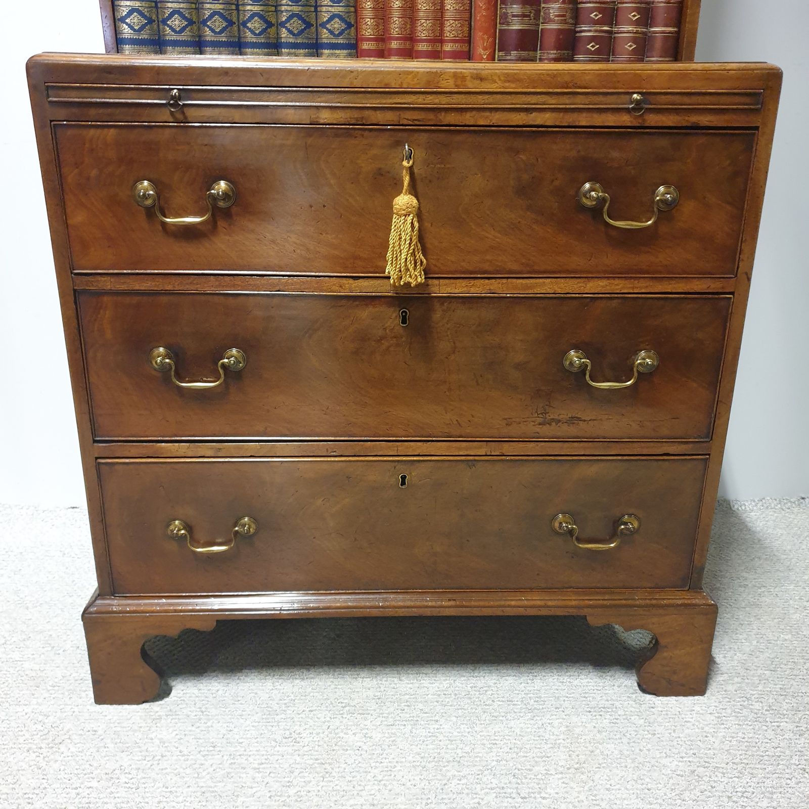 photo for sale Georgian Open Bookcase Of Small Proportions