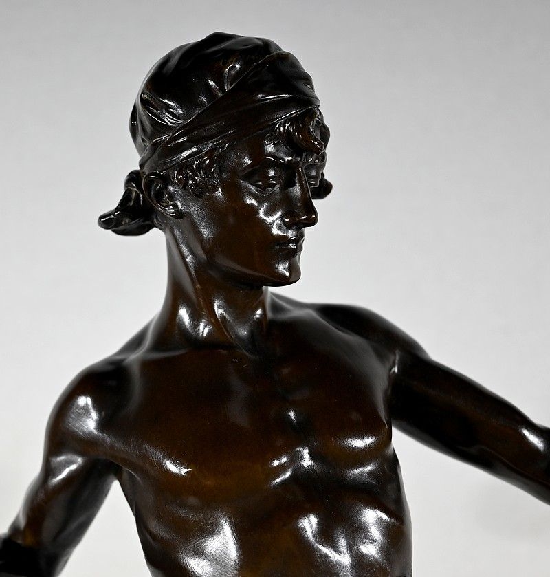 Important Bronze “Allegory Of Poetry”, By E. Drouot – 1900 photo 3605.0