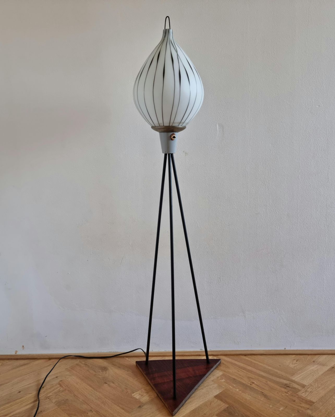photo for sale Midcentury Rare Tripod Floor Lamp