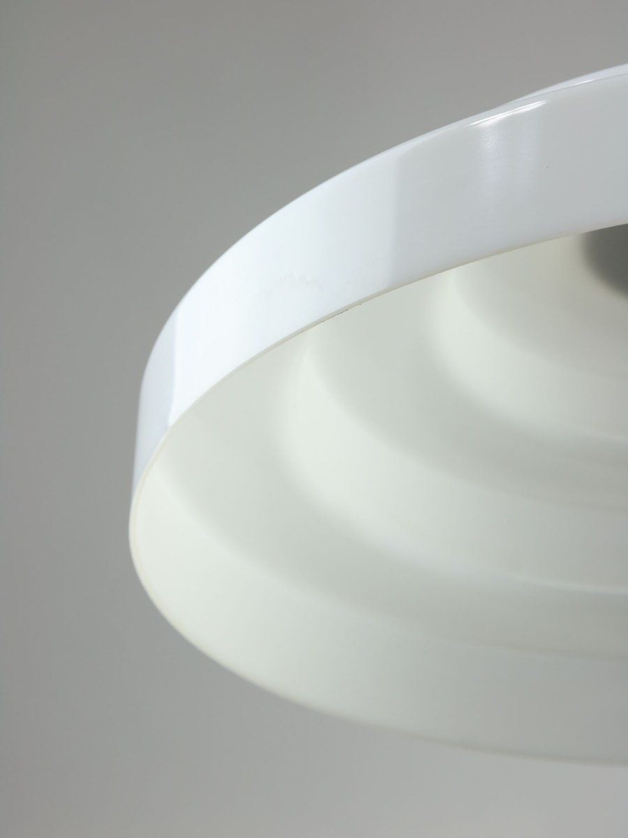 Lighting Mid Century Cascade Brass And Acrylic Glass Pendant Lamp photo