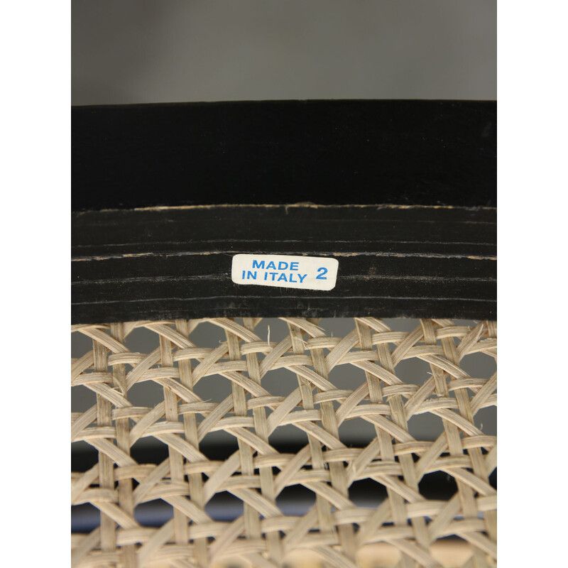 Vintage Black B32 Cesca Chair By Marcel Breuer, 1990s photo furniture