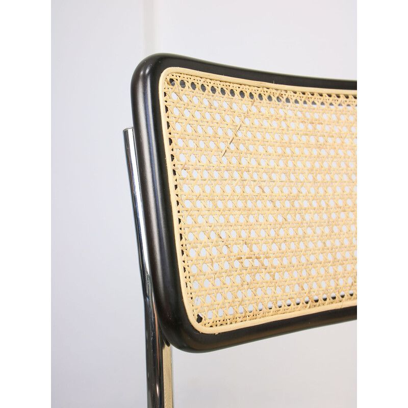 Vintage Black B32 Cesca Chair By Marcel Breuer, 1990s photo buy