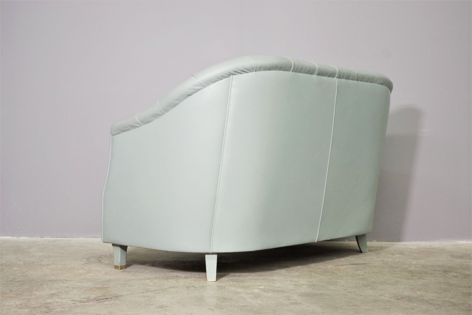 2 Seater Sofa In Valdichienti Leather, 1980s photo 1570.0