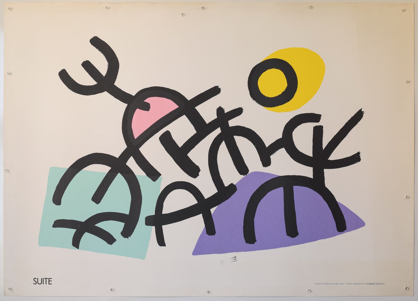 Collectie Van 14 Grote Tentoonstellingsposters Van Verschillende Kunstenaars photo buy