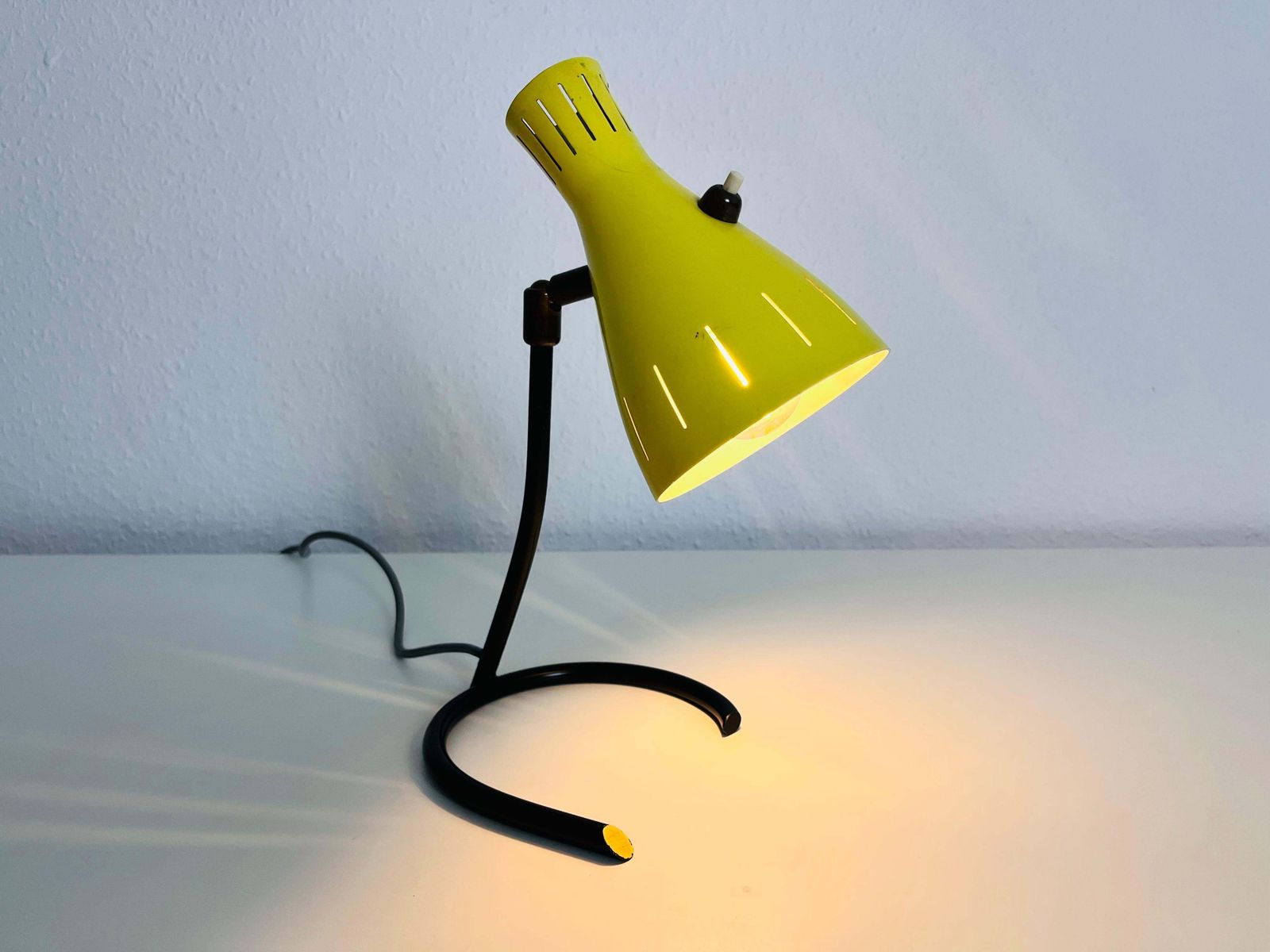 Lighting Italian Table Lamp In The Style Of Stilnovo 1960s Italy photo