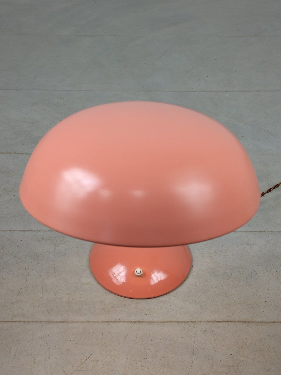 Bauhaus Salmon Table Lamp, 1930s photo 1028.0
