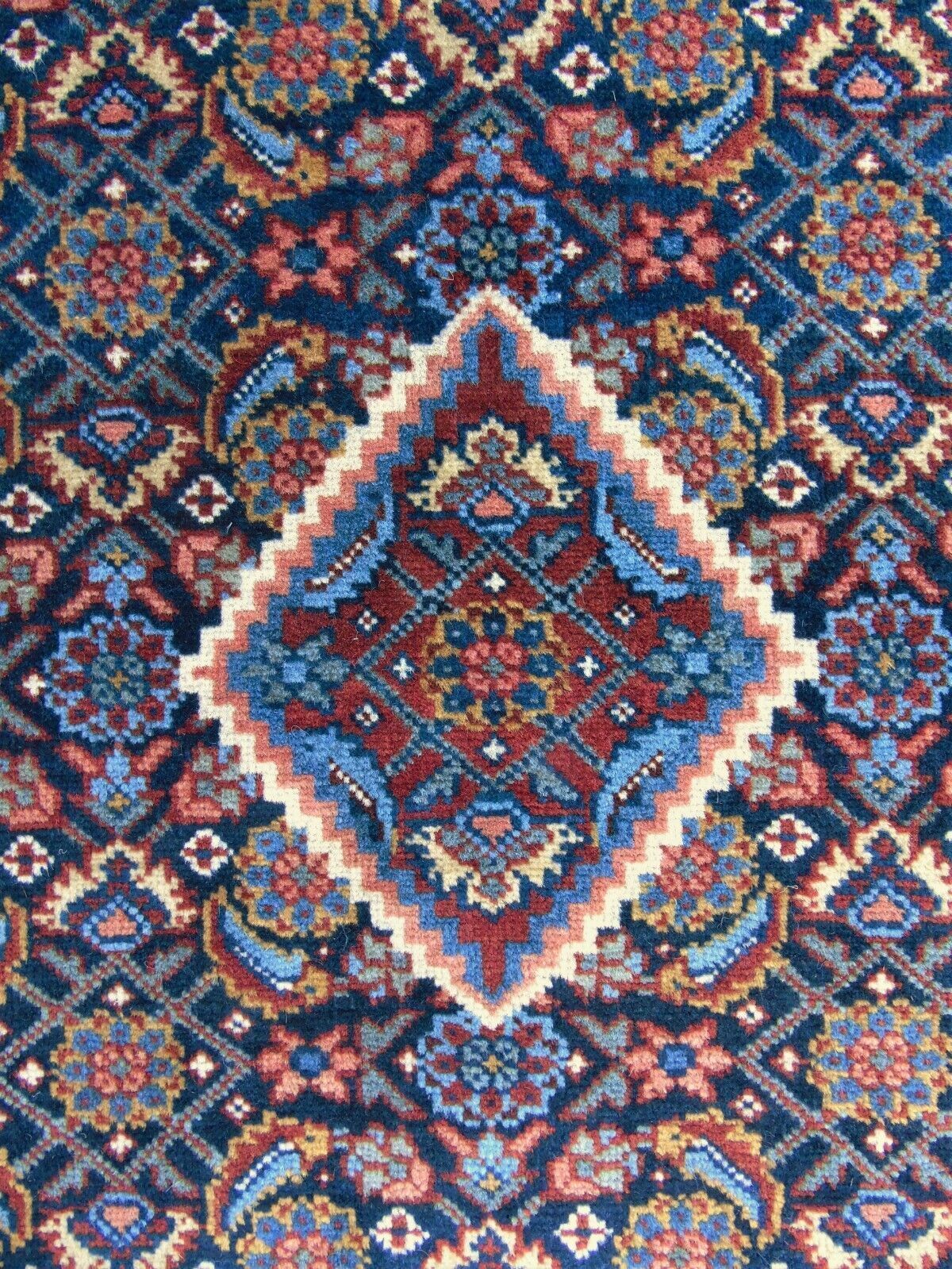 Antique Feraghan Carpet, 1800s photo Textiles