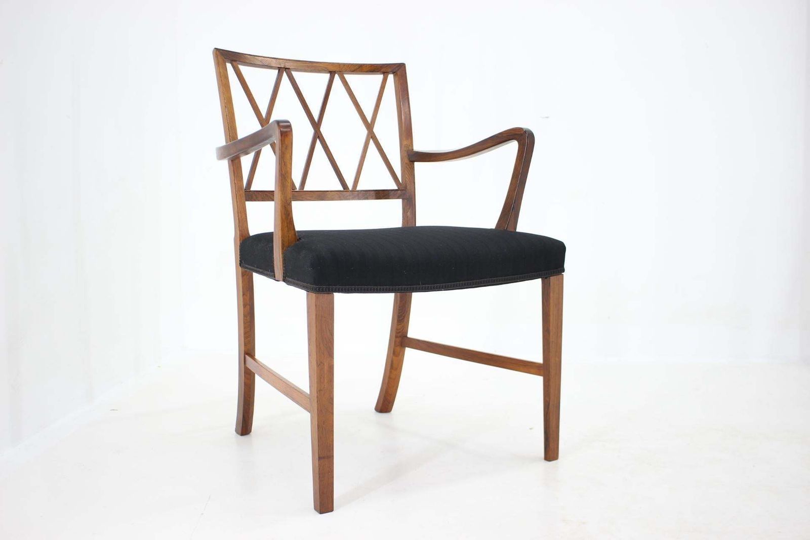 1960s Ole Wanscher Palisander Armchair For Aj Iverson Snedkermester photo furniture