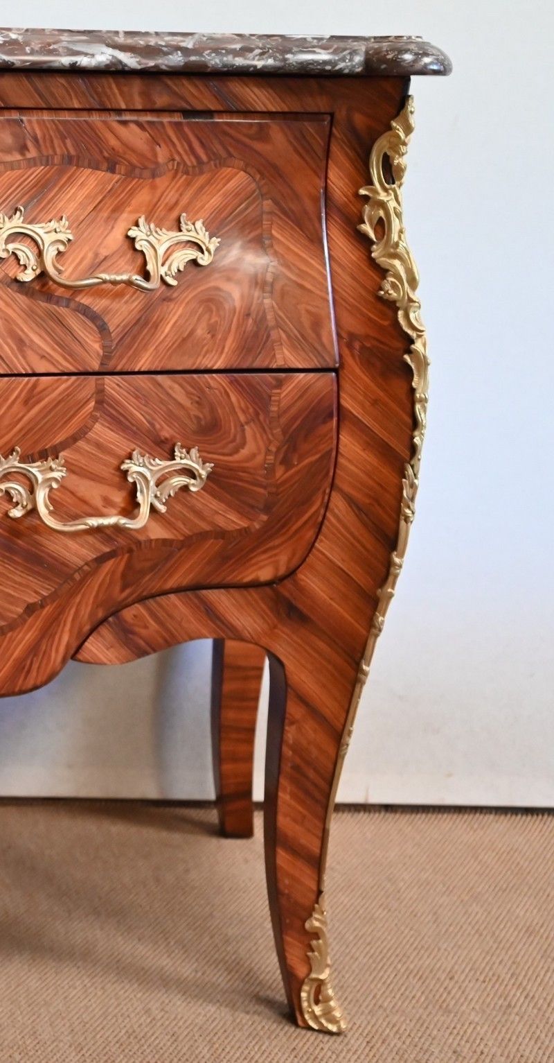 photo vinterior Chest Of Drawers, Louis XV Style   2nd Half Of The 19th Century