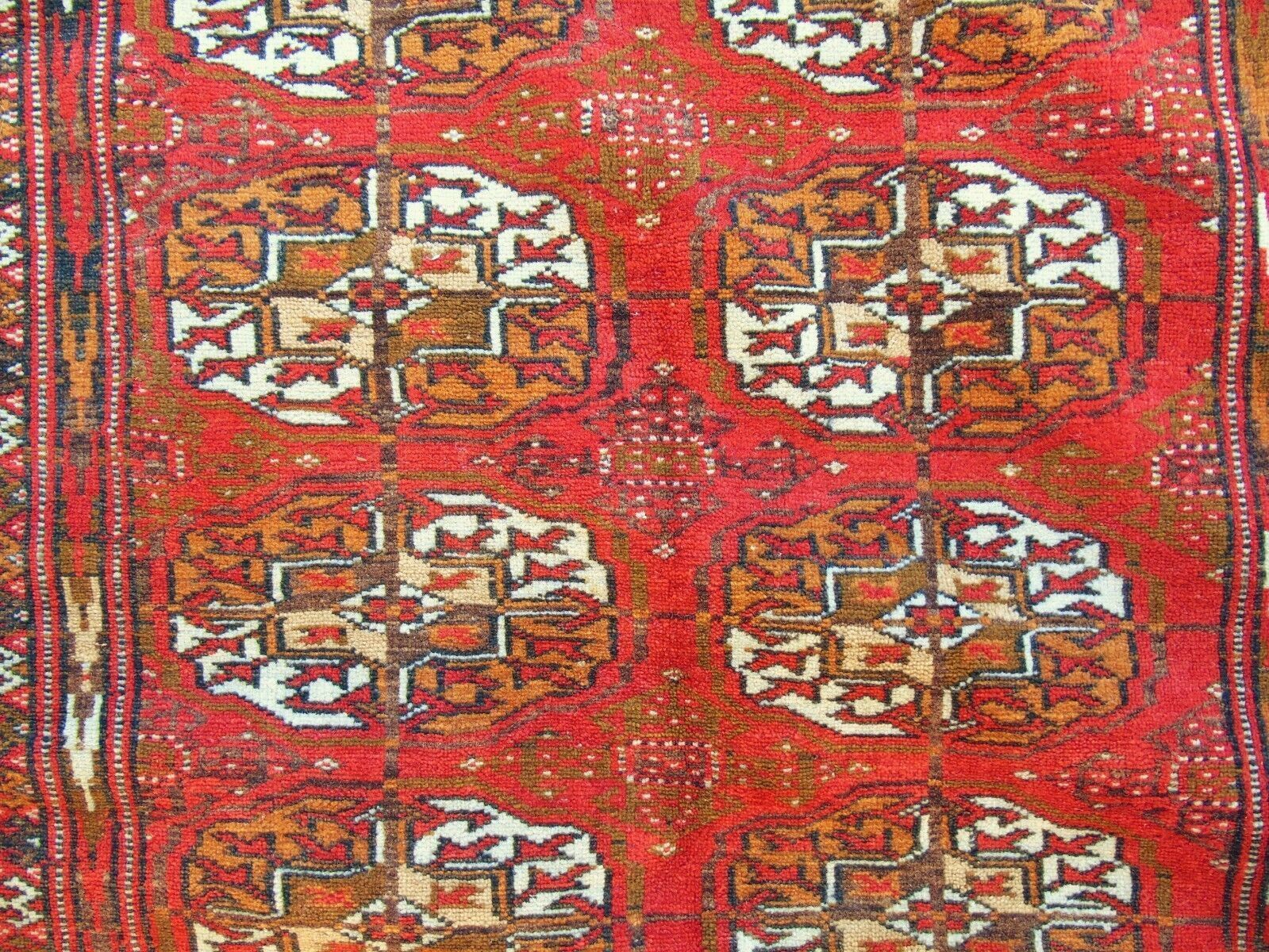 Antique Tekke Turkman Carpet, 1920s photo buy