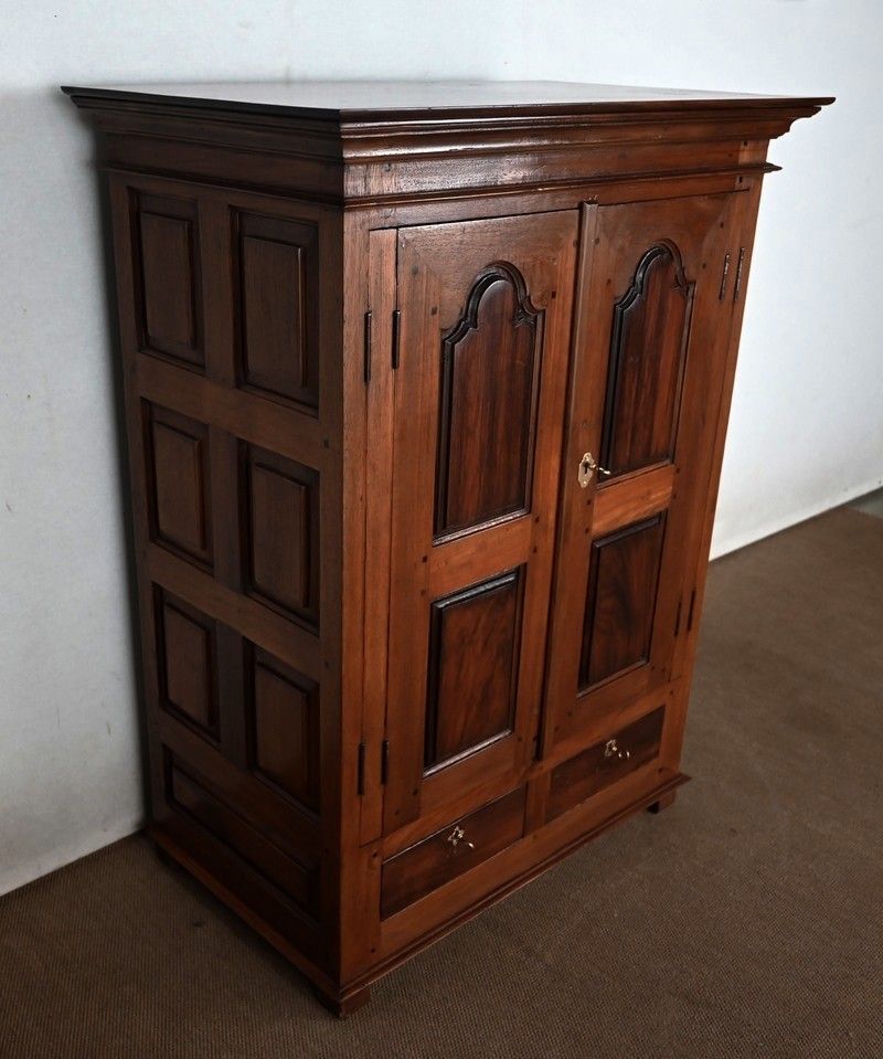 Small Spice Cabinet In Pondicherry Teak   Late 19th Century photo furniture
