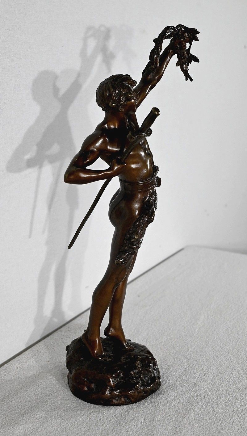 Bronze “Victoria”, By F. Lemoyne – Early 20th Century photo furniture