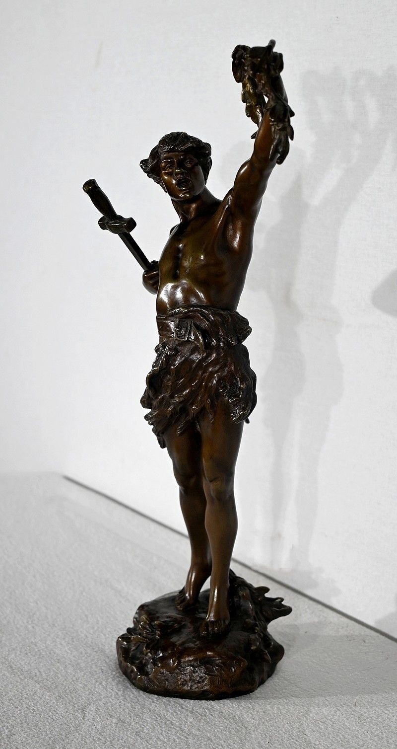 Bronze “Victoria”, By F. Lemoyne – Early 20th Century photo for sale
