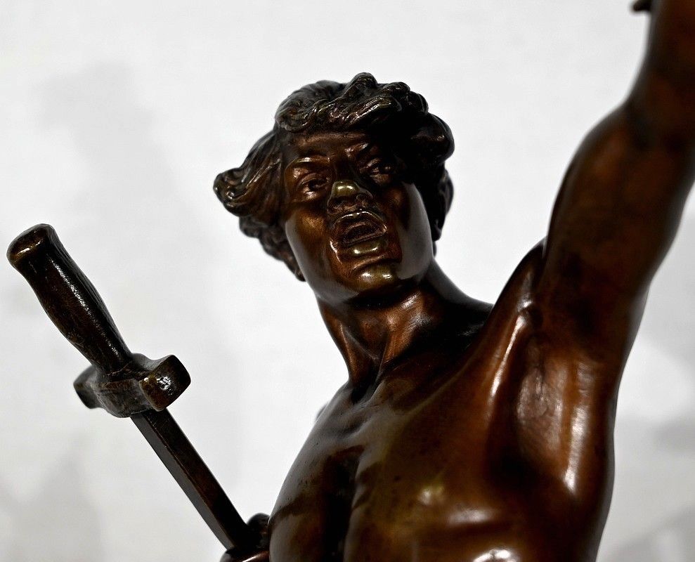 Bronze “Victoria”, By F. Lemoyne – Early 20th Century photo buy