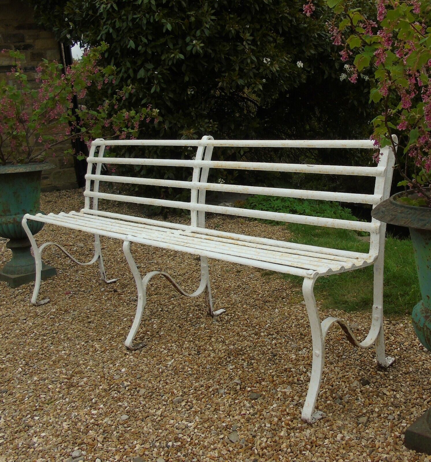 Good Early 19th Century Regency Style Garden Bench photo for sale