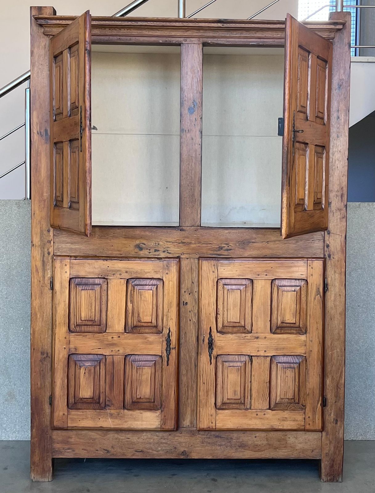 Wardrobe, Cupboard Or Cabinet, Walnut, Castilian Influence, Spain Restored photo 11983.0