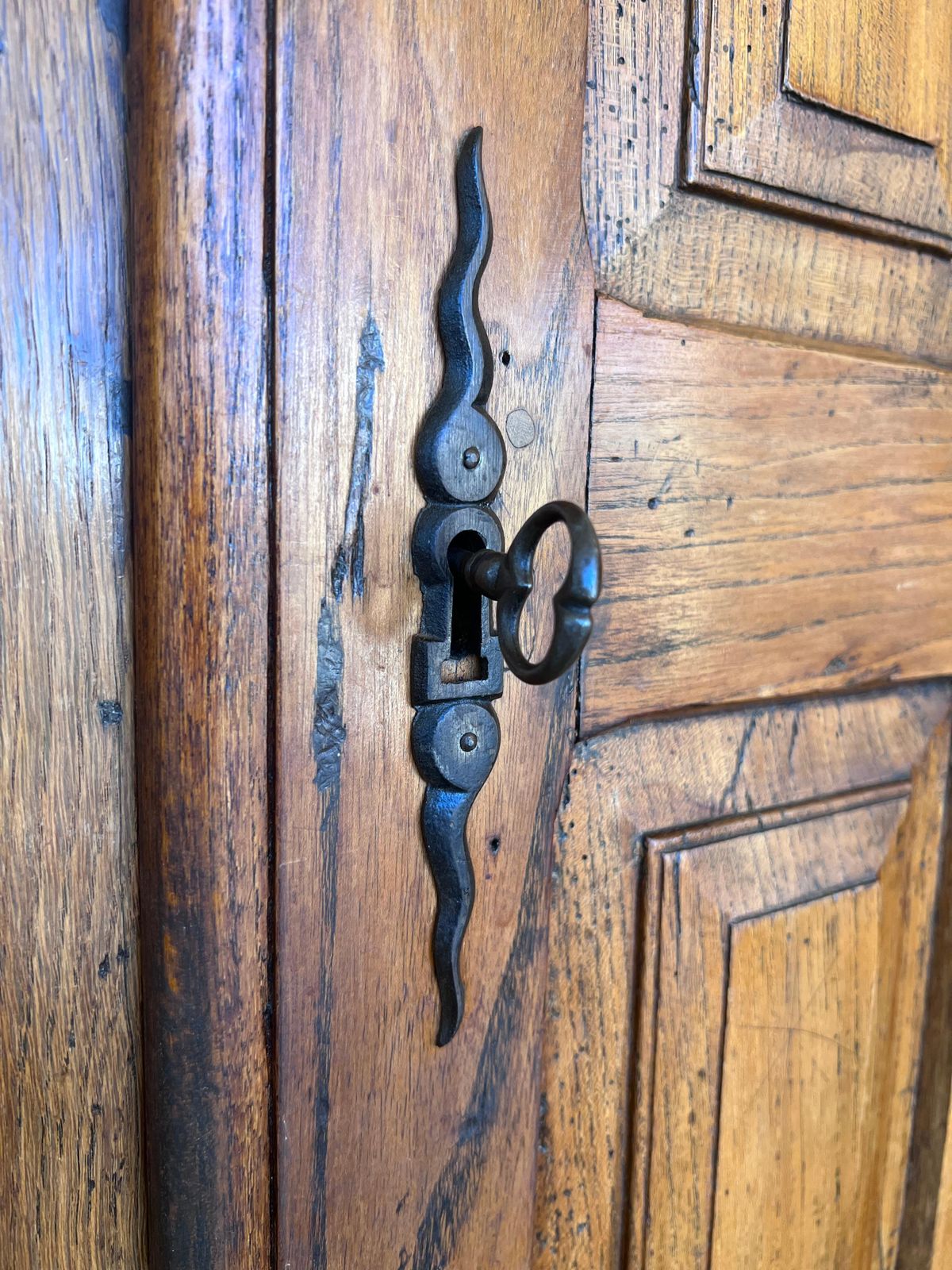 Furniture Wardrobe, Cupboard Or Cabinet, Walnut, Castilian Influence, Spain Restored photo