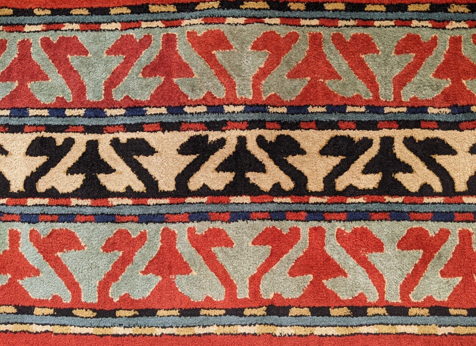 photo for sale Antique Tetex Kazak Carpet Room Size (Possible Pair)