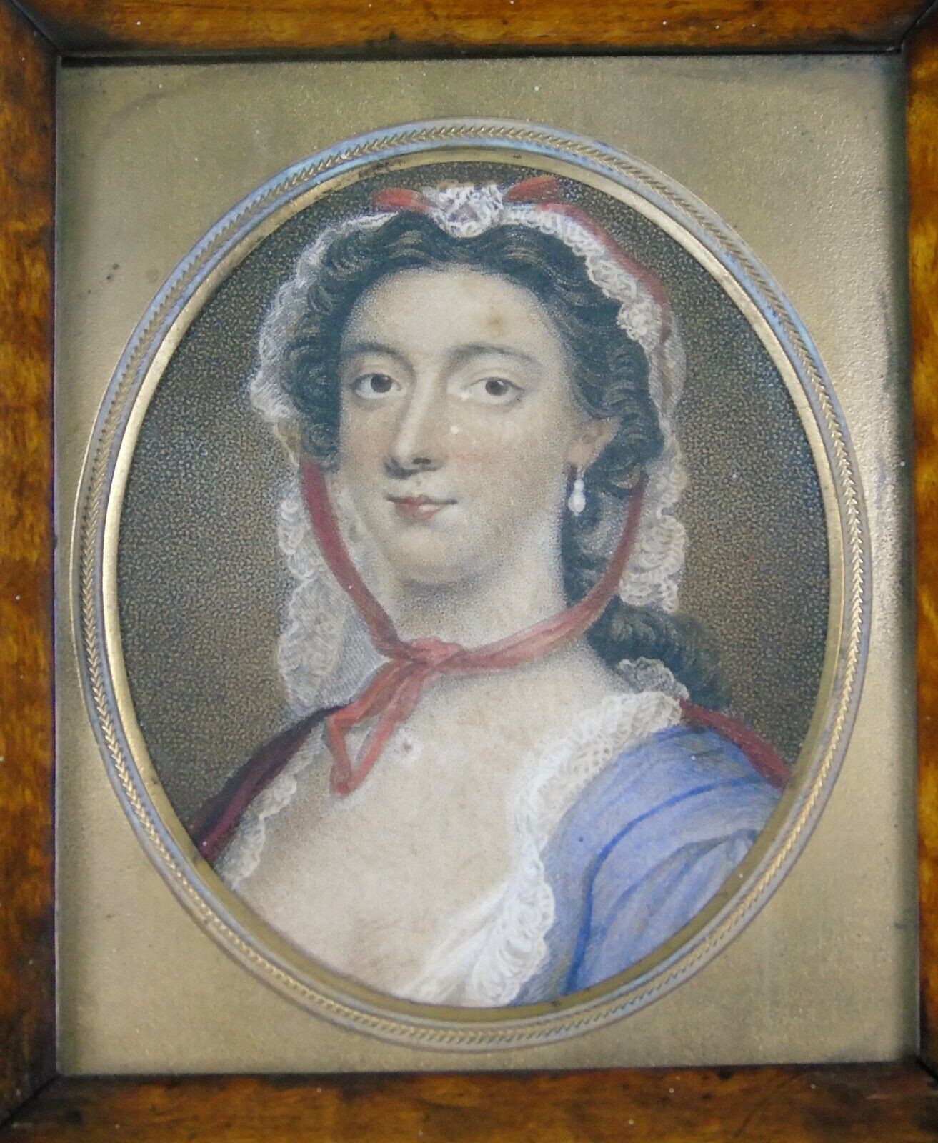 Antique Hand Coloured Engraving Nell Gwynn photo Art