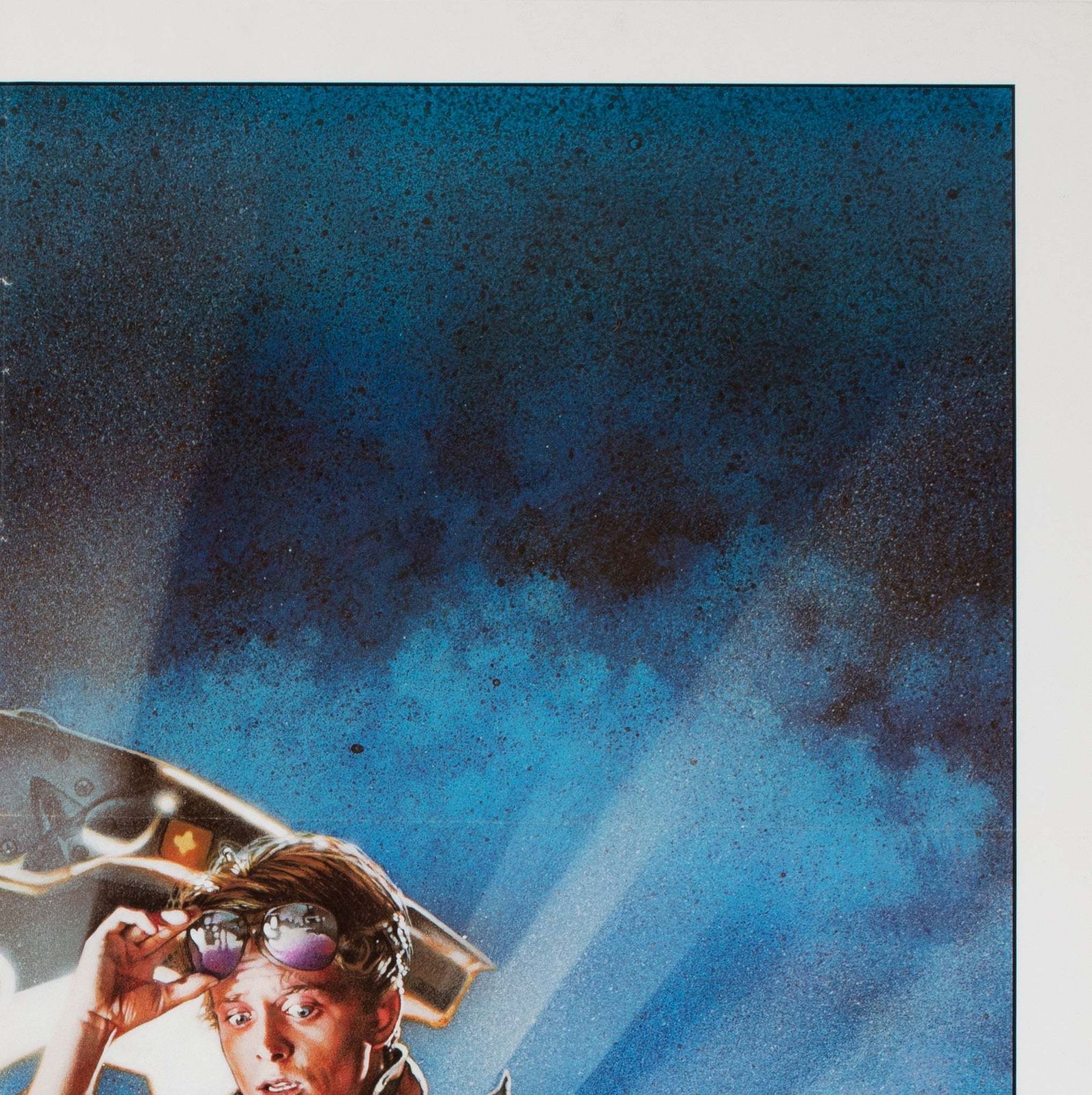 Back To The Future 1985 Us 1 Sheet Film Poster, Struzan photo Art