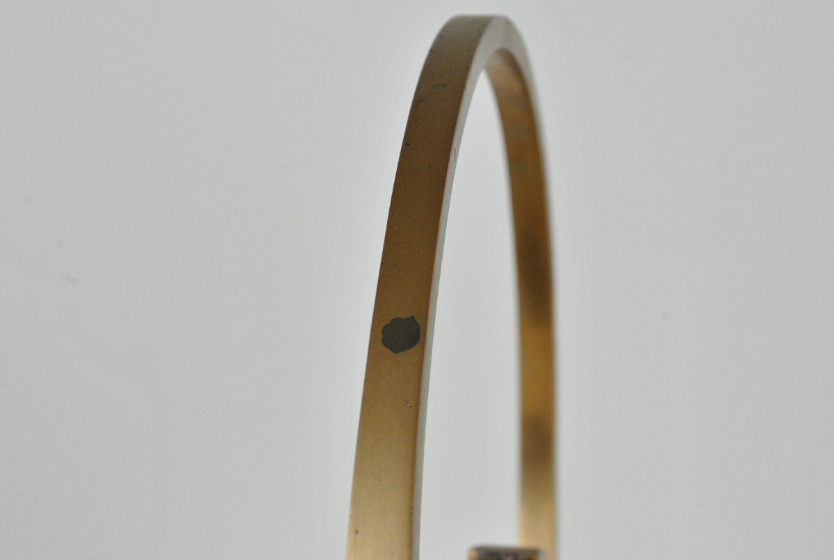 photo for sale Carmello Cappello, Bronze Sculpture On Pedestal, Xxth Century