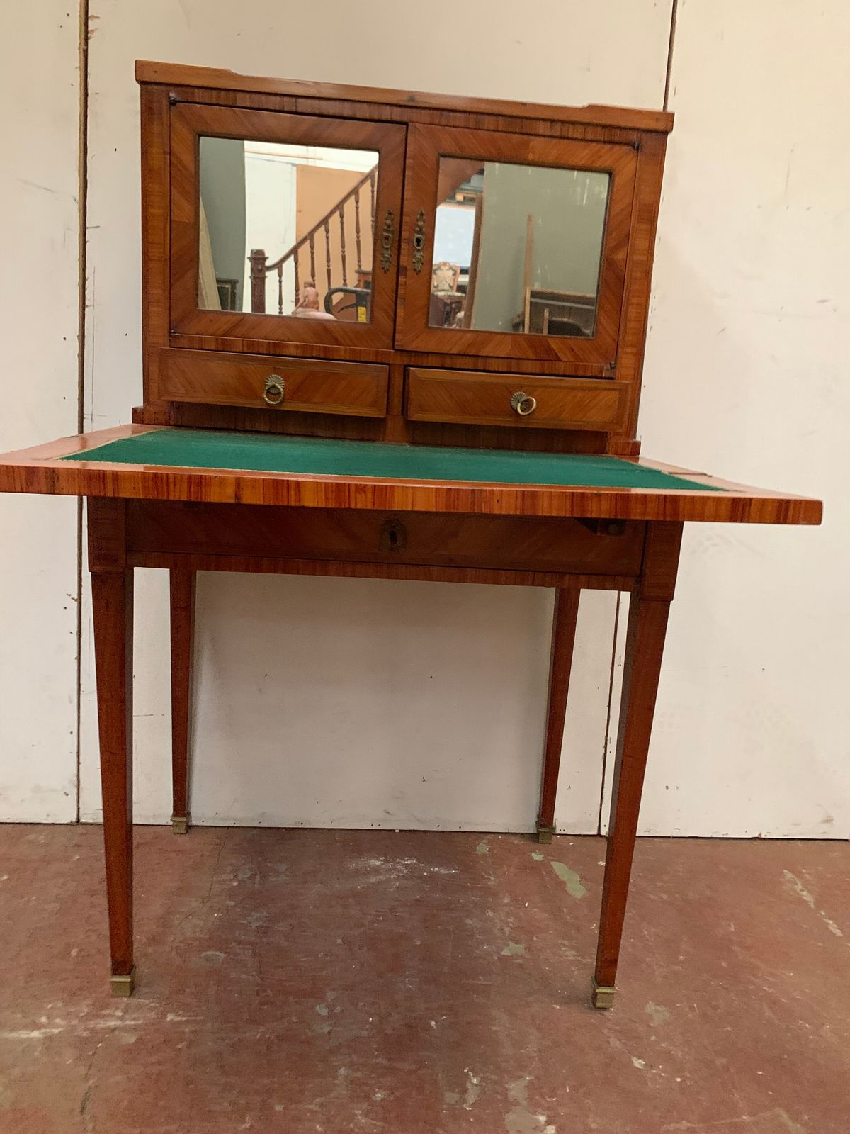 Lady Desk In Rosewood Style Louis XVI XIX Century photo for sale