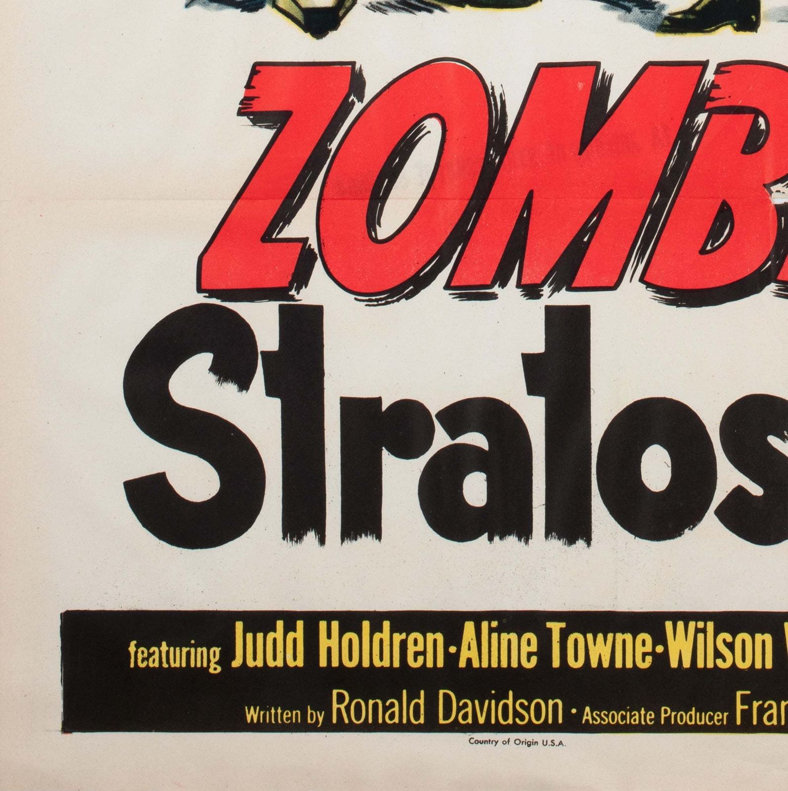 Zombies Of The Stratosphere 1952 Us 1 Sheet Film Poster photo buy