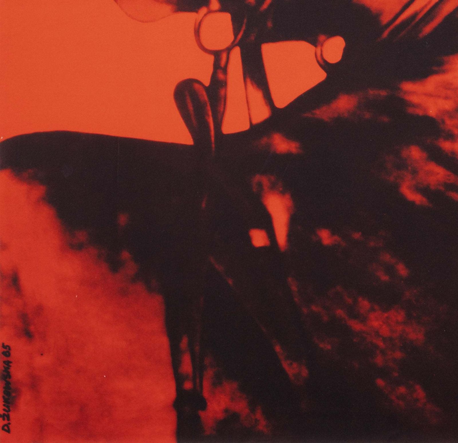 Cyrk Dancer With Horse 1965 Polish Circus Poster, Danuta Zukowska photo buy