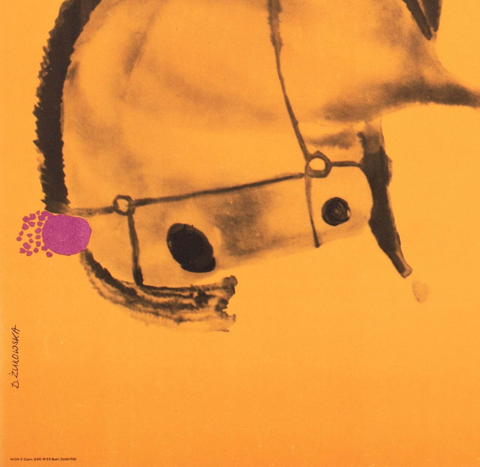 Cyrk Horse Trainer 1966 Polish Circus Poster, Danuta Zukowska photo buy