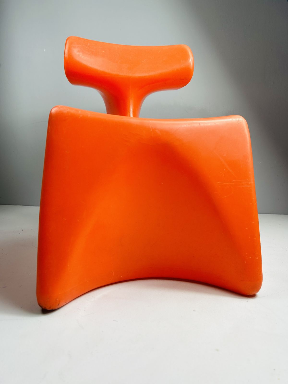 Orange Zocker Children's Chair By Luigi Colani For Top System Burkhard Lübke, 1971 photo Furniture
