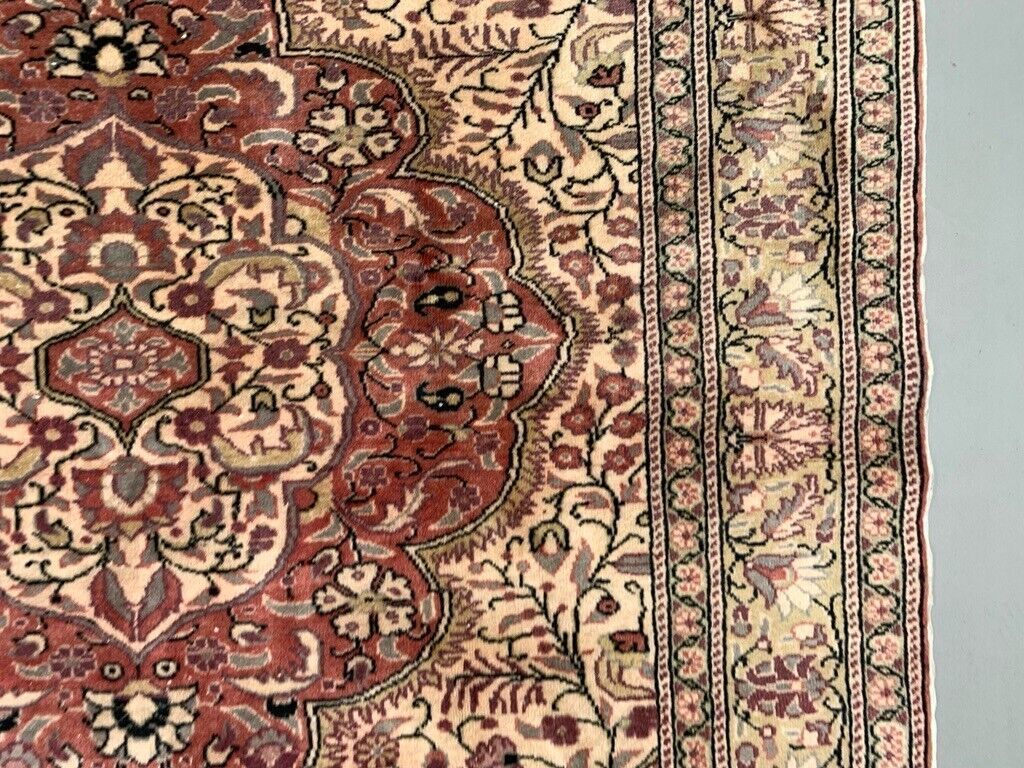 Vintage Turkish Rug 211x147 Cm Shabby Carpet Central Anatolian Medium photo vinterior