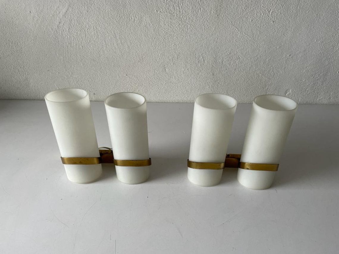 Mid Century Pair Of Sconces By Stilnovo 1950s Italy photo Lighting