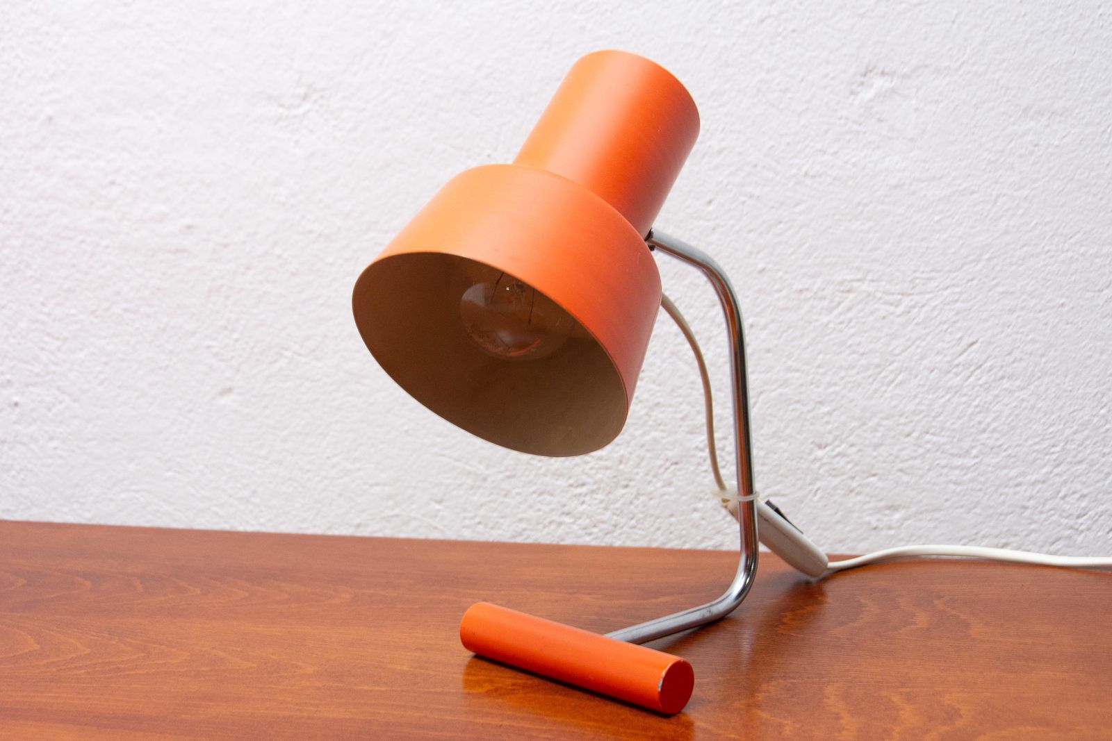 Mid Century Adjustable Desk Lamp By Josef Hurka For Napako, Czechoslovakia photo vinterior