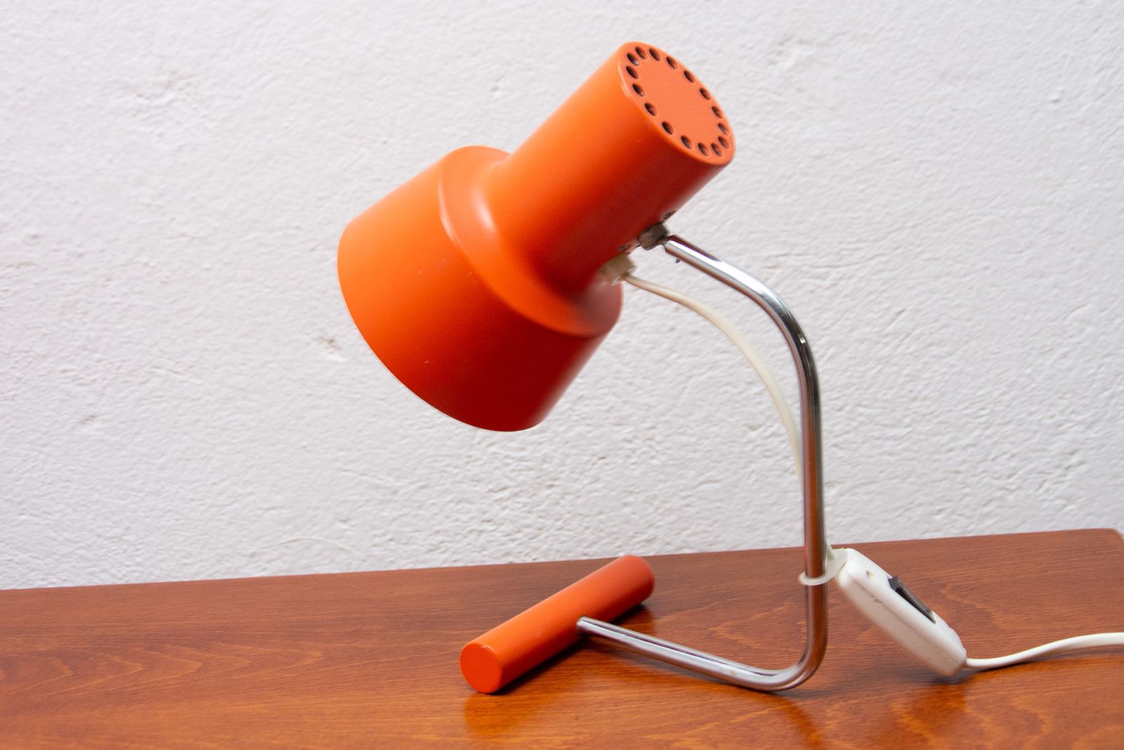 photo for sale Mid Century Adjustable Desk Lamp By Josef Hurka For Napako, Czechoslovakia