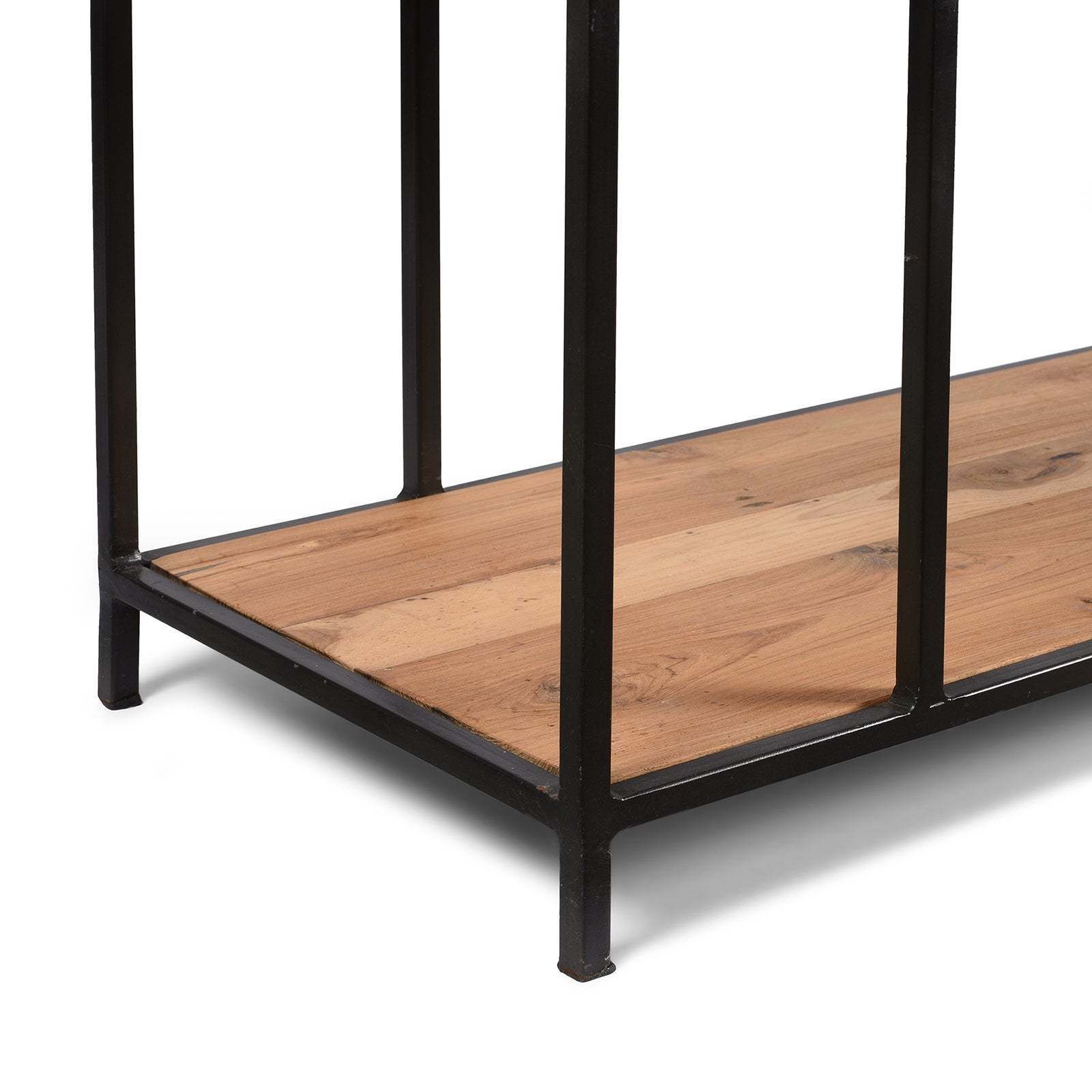 Industrial Style Room Divider Shelving photo vinterior