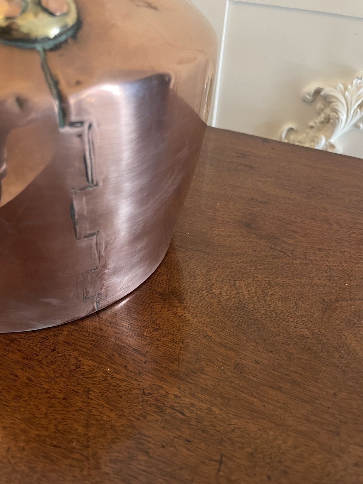 Antique Quality Copper Kettle photo furniture