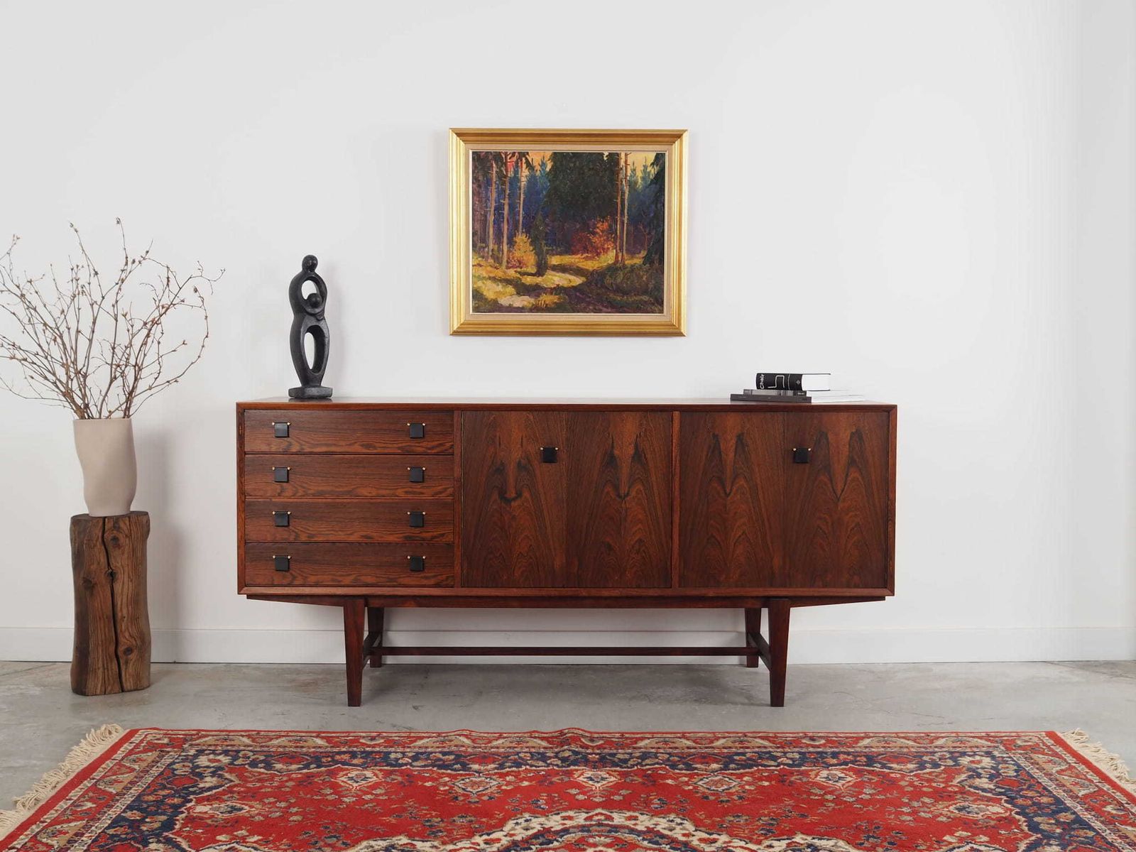Schilderij „The Autumn Forest", Scandinavisch Design, Jaren 1960 photo furniture