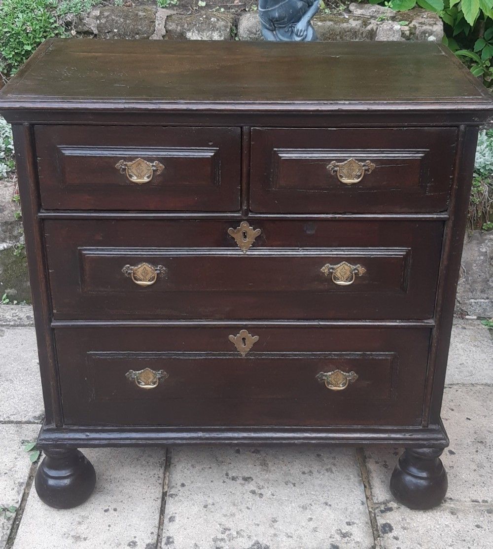 17th Century Oak Chest Of Drawers photo furniture